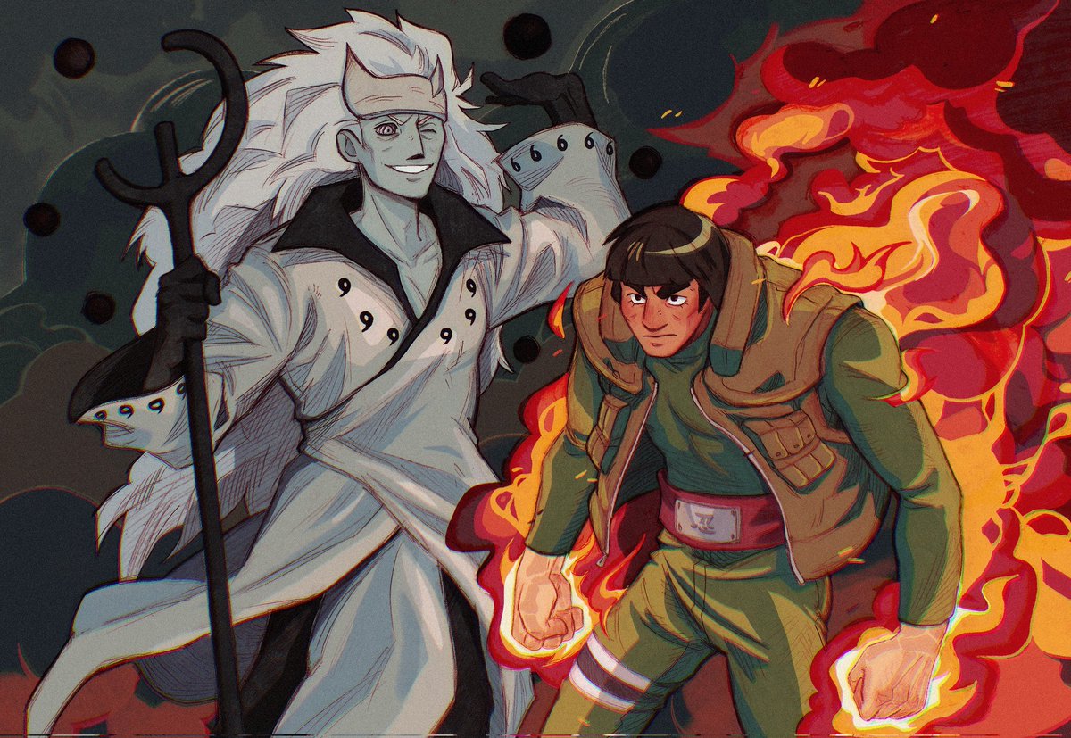 Their fight is something incredible! I'm so proud of Gai!(`⌒*)O-(`⌒´Q)
#naruto