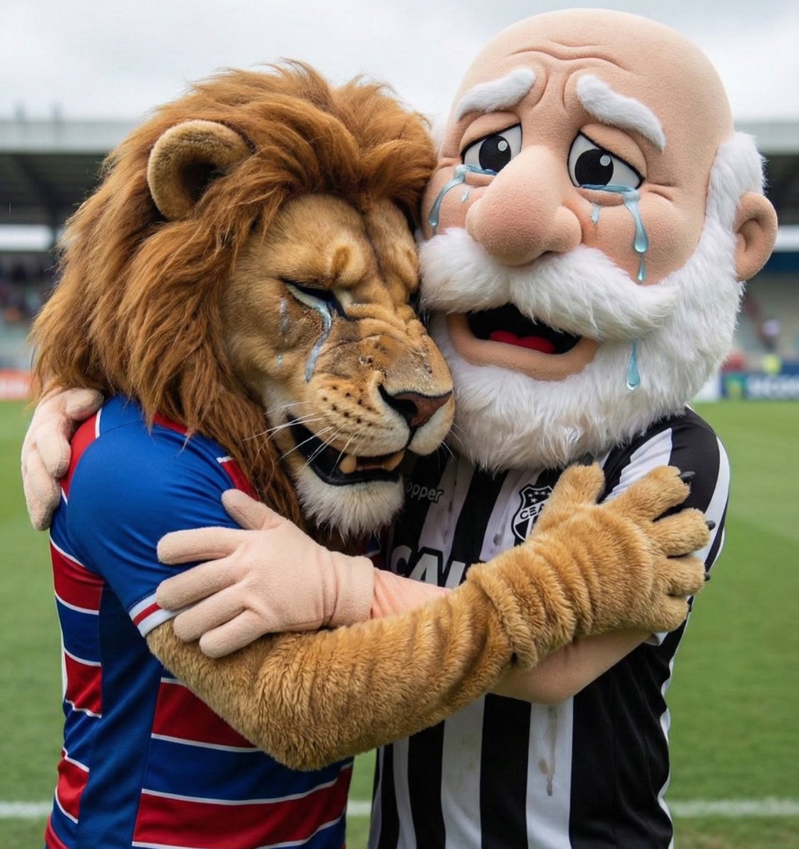 Fortaleza e Ceará caindo de mãos
