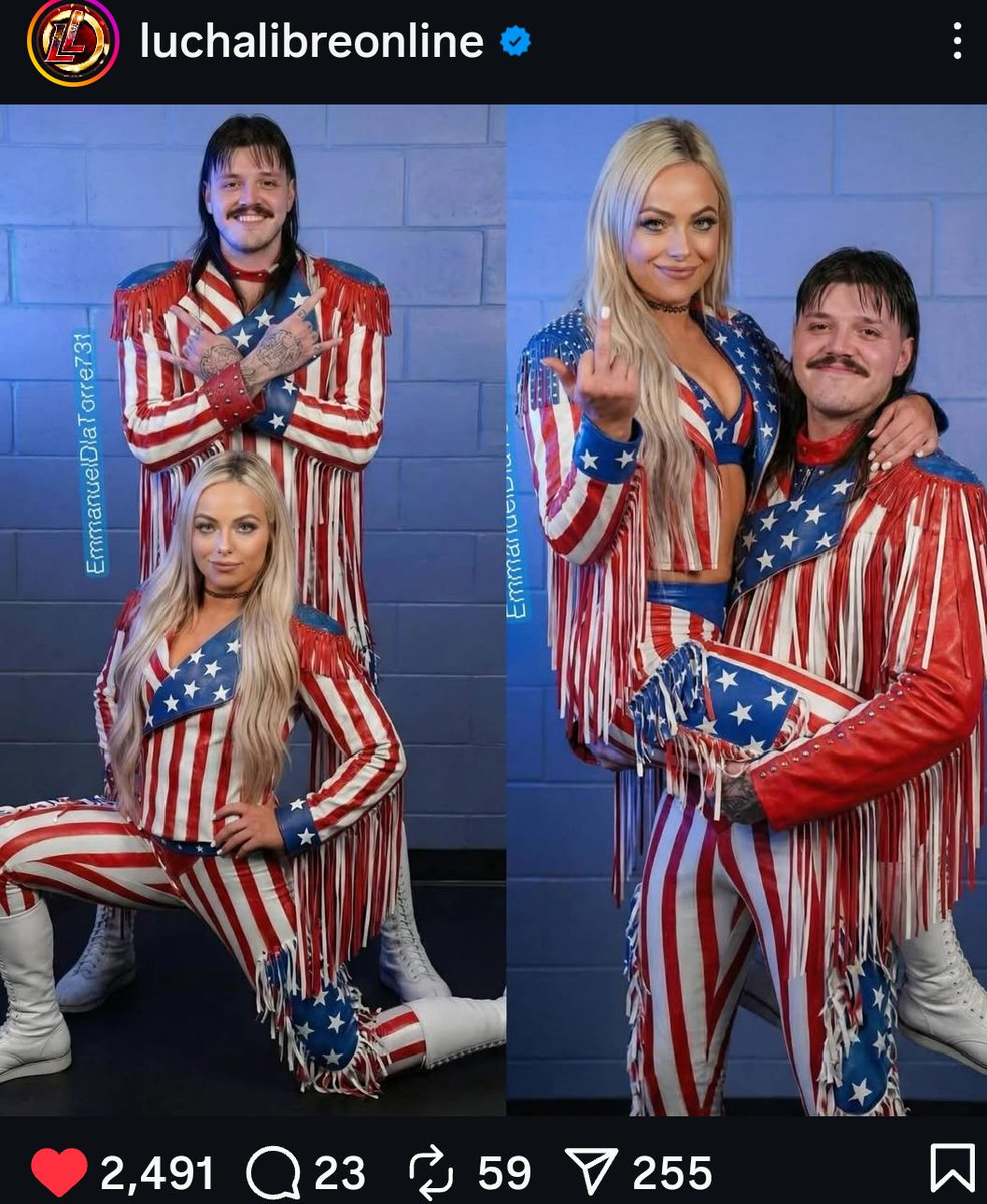 What the shit?!😱
New mixed AAA tag champs? #LIVDOM