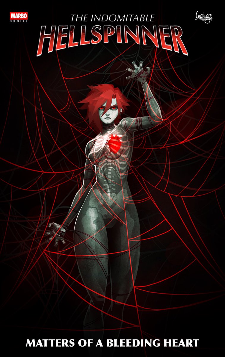Decided to start doing covers for anthology episodes! Starting with:
#Hellspinner: Matters of a Bleeding Heart

🧵 to update as pages are finished