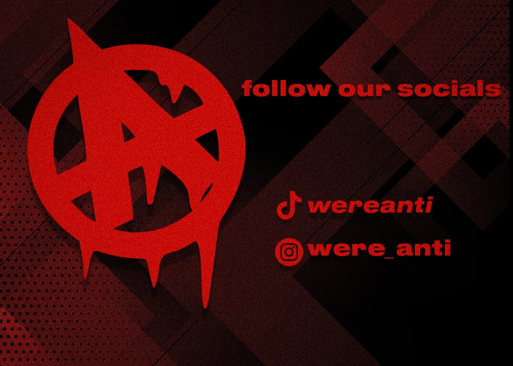 Just added new posts to IG and TikTok — go show some love! ❤️🔥

Tiktok- tiktok.com/@weareanti
IG- instagram.com/were_anti/