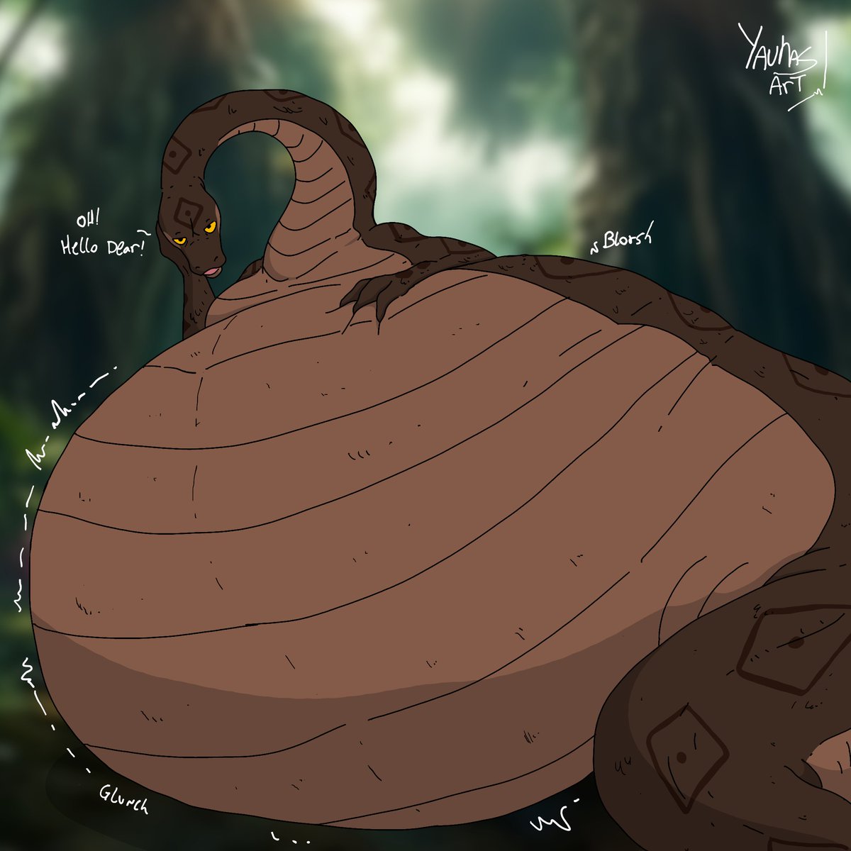 Oh! Hello dear! Like the view?