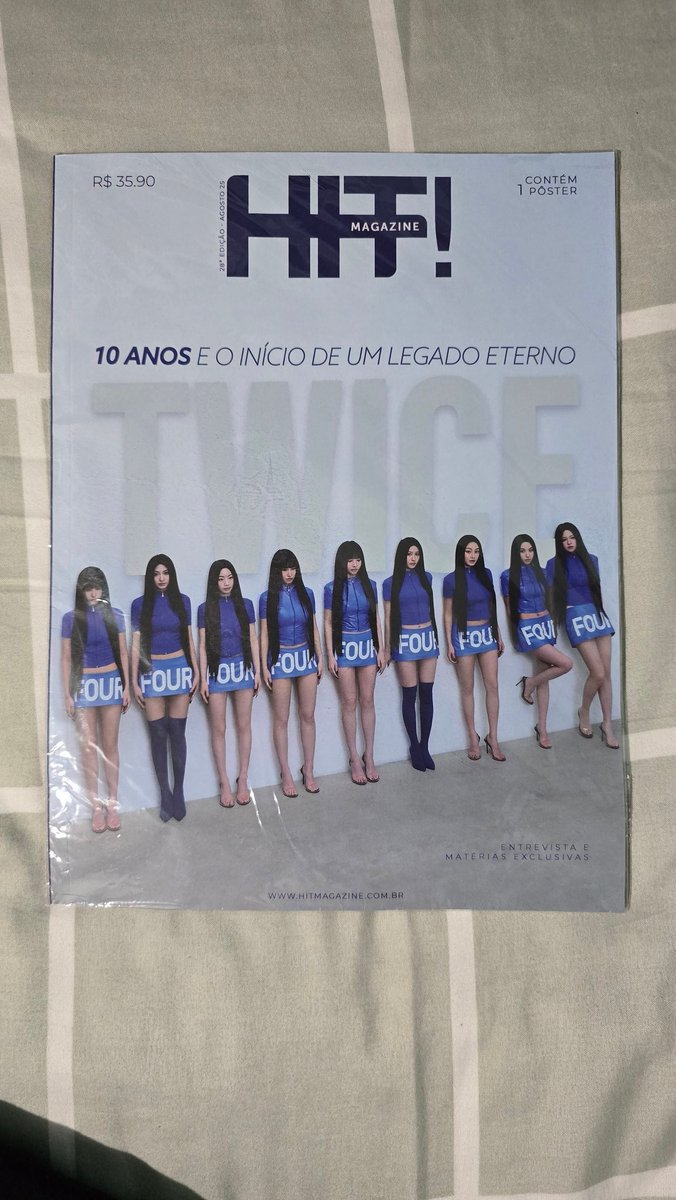 https_ohyeah's tweet image. Minha @hitmagazine_br chegouuuu!! (Chegou faz 3sem, mas eu tava viajando rsrs)

Essa edição ficou belíssima! E o veio o POB OT9 😭😭😭😭😭😭😭