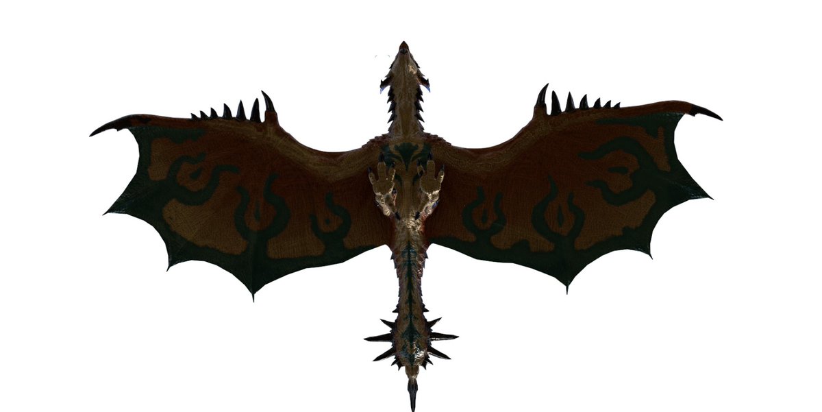 Knarkhi_Deer's tweet image. Recently finished this Skyscale Rathalos texture for a client, for convenience sake i've made one with both crystal horns &amp;amp; one more akin to the horns in game. 

#3dart #textureartist #MonsterHunter #MHS3 #Monsterhunterstories #digitalart #skyscalerathalos #MHWilds #art #artist