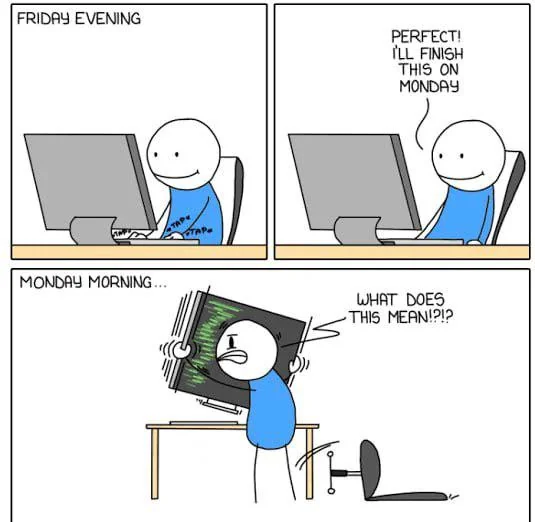 kkooler's tweet image. Exactly how it feels today #softwaredevelopers