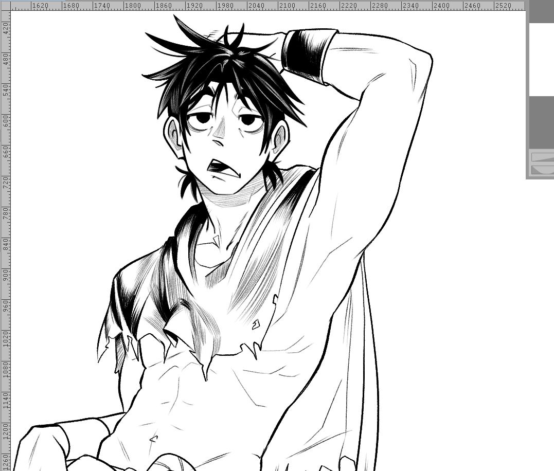 _AlexAngry_'s tweet image. tratando de aprender a diseñar personajes e entinar 
#drawing #manga