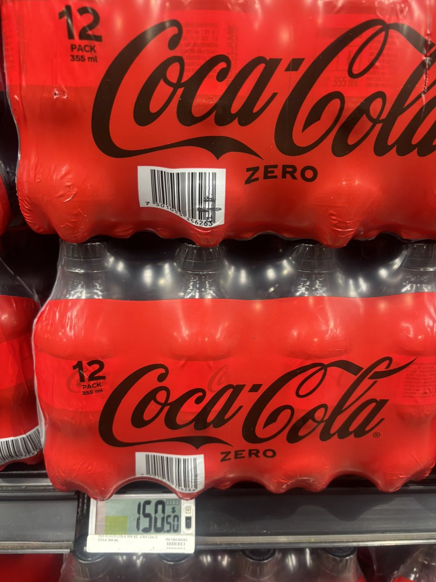 FhernandoFranco's tweet image. Las “promociones” de @LaComerOficial 

Una Coca-Cola Zero de 355 ml cuesta 10.50 pesos

La reja de 12 unidades de esa presentación, 150.50 pesos

¿Me explicas @LaComerOficial?