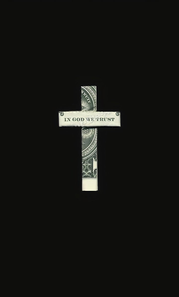 Aestheticswallz's tweet image. In God we trust.