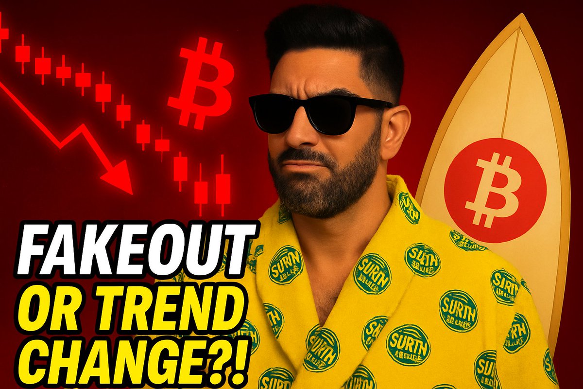 $BTC just threw a move that looks… off. 👀

Is this a fake out or a real trend change loading?🐂💩

I’m going live tomorrow at 11AM PST to break down BTC, ETH, and all your altcoin requests.

Set your reminders — this one matters.⏰

Comment below fake out 💩 or Pump 🐂