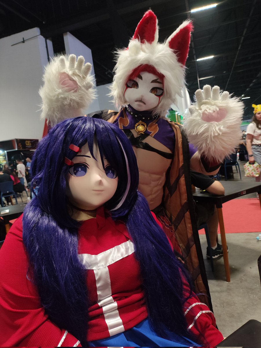 MTOFKigu's tweet photo. Today is my 10 year kiguversary! I'm really happy to be able to reach this milestone 🥰🎂

Starting tomorrow I'll post the pics from this year I haven't posted yet, here's a small preview 😊

#MTOFKigu10th #MoreThan10Years #kigurumi #kigurumimask #kig #着ぐる https://t.co/eCeMZm2ac9