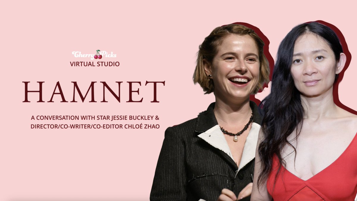 TheCherryPicks's tweet image. Jessie Buckley &amp;amp; Chloé Zhao talked to #CherryPicks about #Hamnet, the magic of theatre, connecting with nature, and the collective yearning encompassed in this story.

🔗: youtu.be/Y8VniHOlzEM