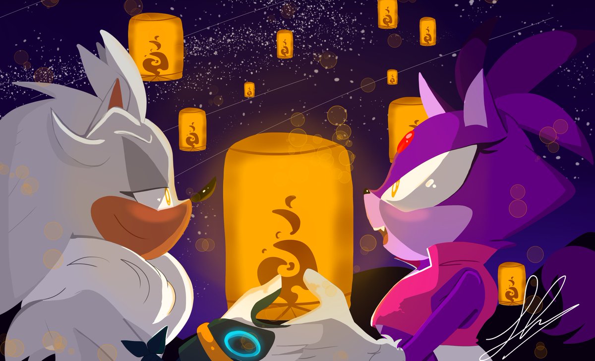 #Silvaze #SilverTheHedgehog #BlazeTheCat