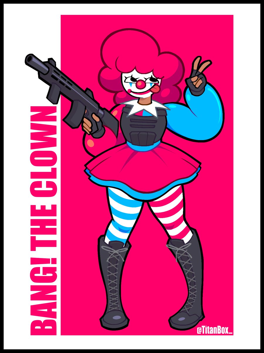 TitanBox_'s tweet photo. BANG! the clown
#oc https://t.co/lAssDpuBLL