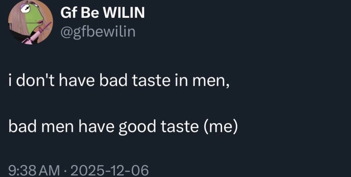 nipshitposting's tweet photo. 2025 was all about acceptance, amen https://t.co/9OGeR3azC8