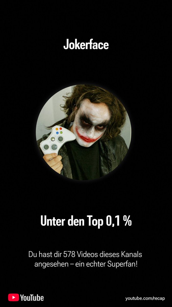KastlerRene's tweet photo. @JokerfaceDE Ich freue mich total auf die Reihe! Deine Guides und Walkthroughs haben mir unglaublich geholfen in Soulsborne Games reinzukommen.
Danke für den super Content und die viele Zeit, die ich damit verbringen durfte!

Laut dem YouTube Recap war es auch echt 'ne Menge 😅 https://t.co/BdgWINhhbP