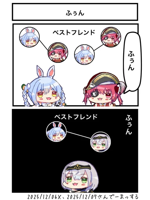 ふぅん
#マリンのお宝 #ぺこらーと #ノエラート 