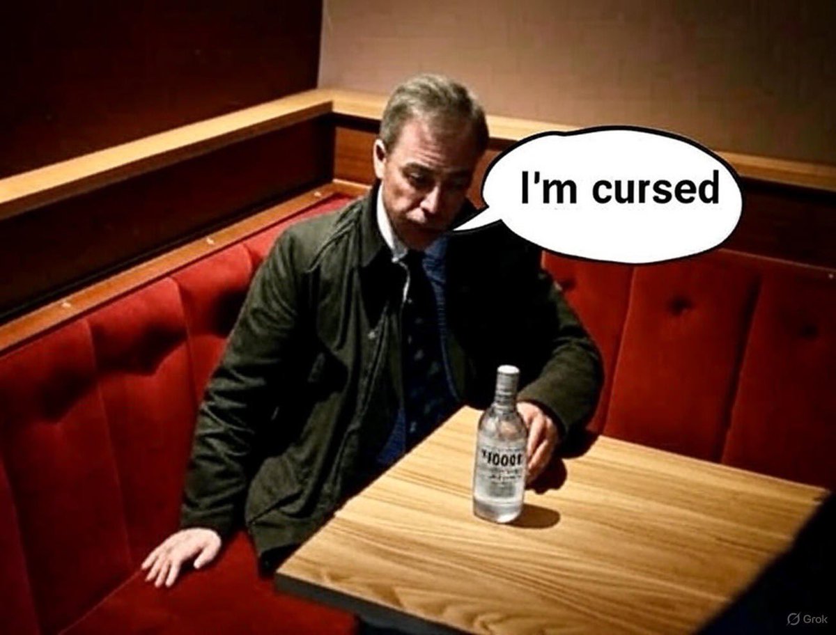 I’ll say this for Farage. He’s one unlucky bugger isn’t he? First he gets amnesia and completely forgets he didn’t actually buy an £800,000 house. 
Then dozens he was at school with say he is an antisemite, a bully and a racist. 
Now he’s been reported for election fraud.