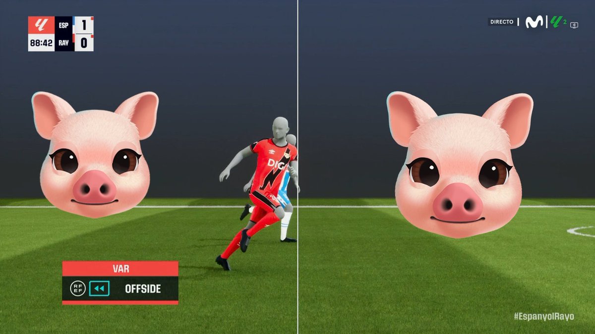 Esto me confirma que a algunos árbitros no les gusta el fútbol y que a <a href="/Tebasjavier/">Javier Tebas Medrano</a> tampoco.

Ensuciáis el deporte, gorrinos.