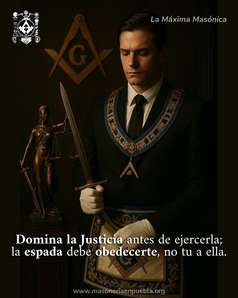 SoberanoGremio's tweet image. • 𝗟𝗮 𝗠𝗮́𝘅𝗶𝗺𝗮 𝗠𝗮𝘀𝗼́𝗻𝗶𝗰𝗮 •
.
CONTÁCTANOS 𝗜𝗻𝗴𝗿𝗲𝘀𝗼: masoneriaenpuebla.org/solicitud-de-i…
.
#masoneria #maxima #masonica #justicia #espada #ejecer #obedecer #domina #ArteReal #masoneriaenpuebla #ConstructoresDelAlma #SoberanoGremio 𝐼𝑚𝑎𝑔𝑒𝑛 𝑔𝑒𝑛𝑒𝑟𝑎𝑑𝑎 𝑐𝑜𝑛 𝐼𝐴