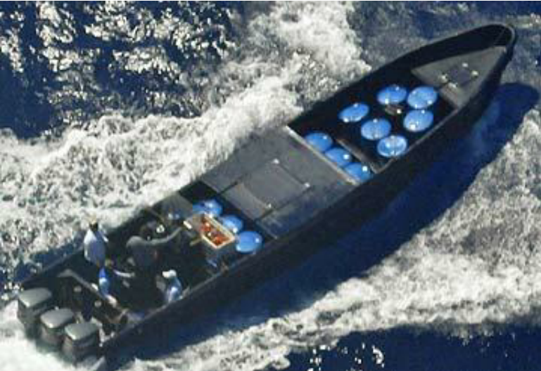 You, too, can win* an all expense paid trip from Venezuela to the US in an exciting high speed boat.

Free airfare to Caracas, stay in a luxury hotel, and entertaining fireworks at the end of your voyage.

*Offer open only to select people