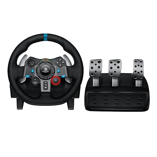An item on my Throne wishlist just got fully funded: Logitech G G29 Driving Force volant de course et pédales, retour de force réaliste, leviers de vitesse en acier inoxydable, couverture de volant pour PS5, PS4,. Thank you! throne.com/omenka_studio #Wishlist #Throne