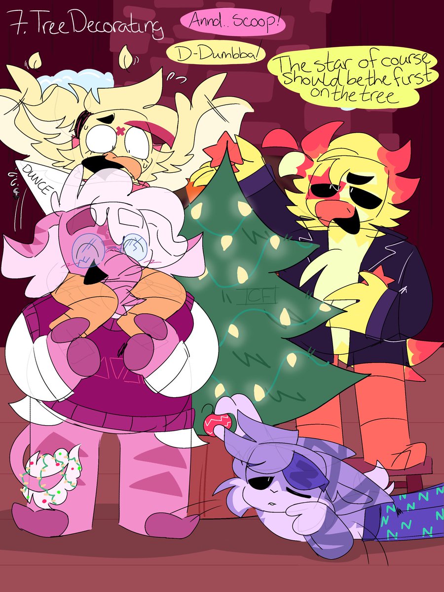 Day Seven: Tree Decorating

I was so tired today but I just sat down and cracked on.. I didn’t even take breaks, it’s probably fine

#SmilingCritters #FrowningCritters #CherryChristmas