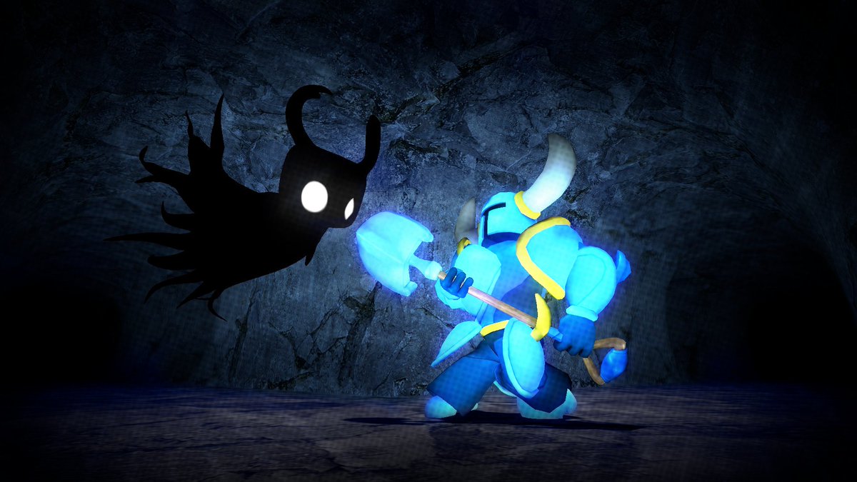 _That1Gamer's tweet photo. Hollow Knight vs Shovel Knight || GMOD Art

#rapbattle #gmod @FreshyKanal https://t.co/xFSoPpgHOv