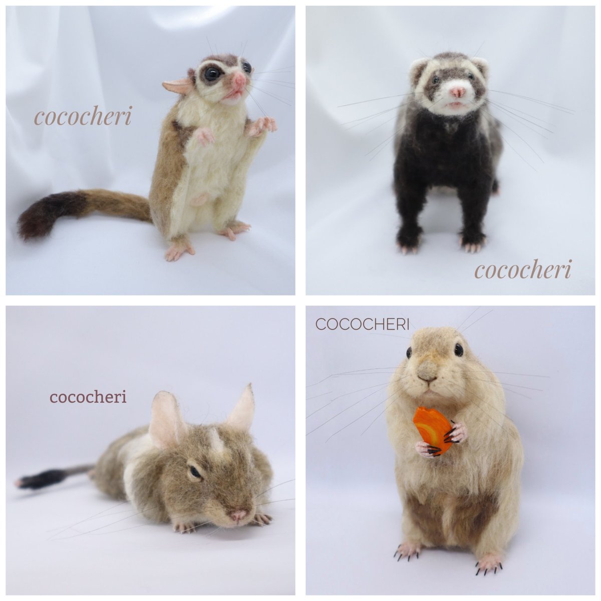 クリエイターリンクデー #365DIYtheme 羊毛フェルトでおうちのこの分身