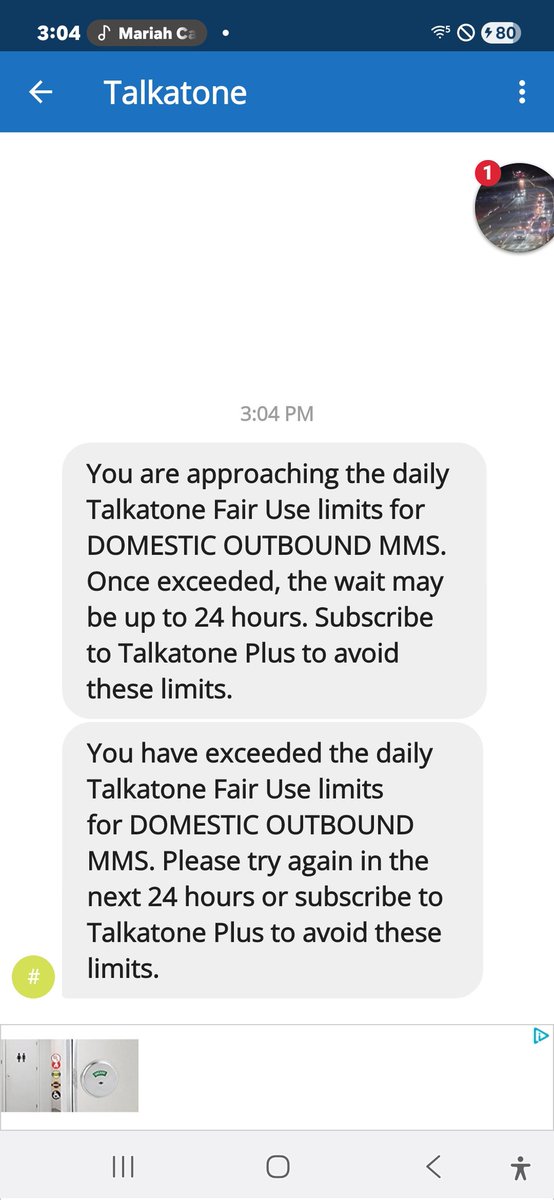 CreoleChefIzzy's tweet photo. @Talkatone Y'all are on some straight B.S., why the hell would we pay for a subscription, when it's the same problem, ain't nothing different you scammers, we will absolutely file a civil lawsuit against y'all!!!!!! https://t.co/A6GaY7aFC5