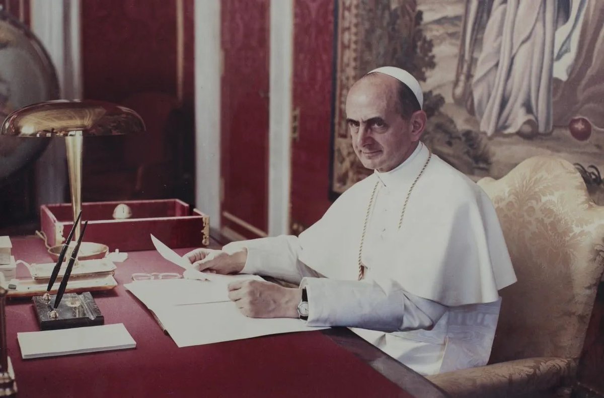 jesuitpatriot's tweet image. "I prefer to give my life before changing the law on celibacy"

- Saint Pope Paul VI