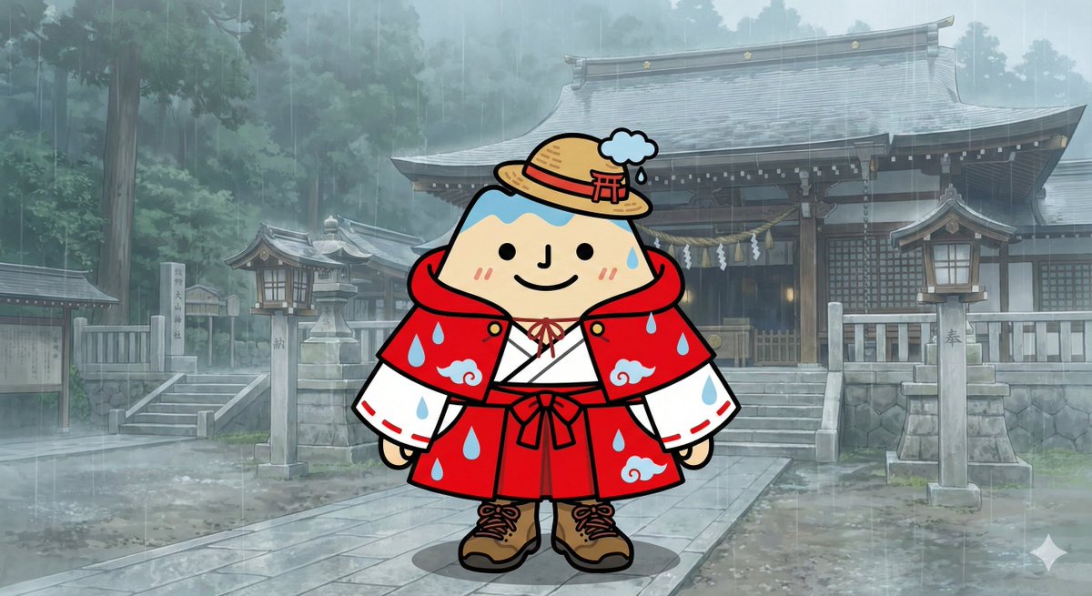 galacy8's tweet photo. AIで山を擬人化してもらったら変なの出来た
大山さんと北岳くん https://t.co/HkZ7xbojjK