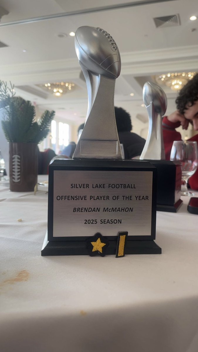 Thank you to <a href="/SLakeFootball/">Silver Lake Football</a> and <a href="/patriotleagueMA/">Patriot League</a> for the recognition,

Grateful for the entire journey.