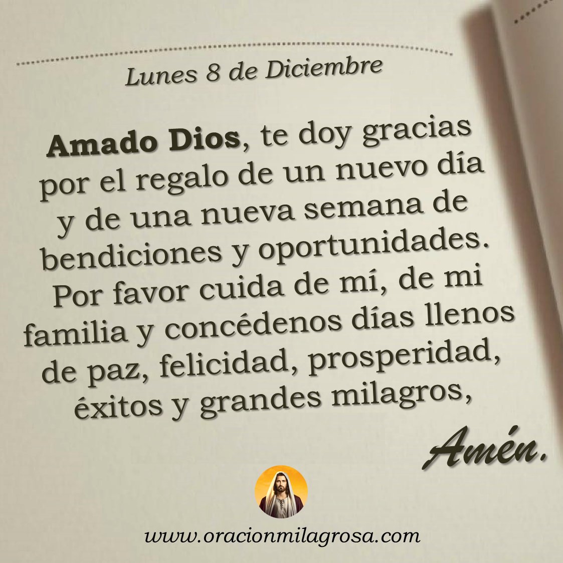 oracion_milagro's tweet photo. Oración para el lunes 8 de diciembre de 2025: https://t.co/50ZQZoKaYG ✨
