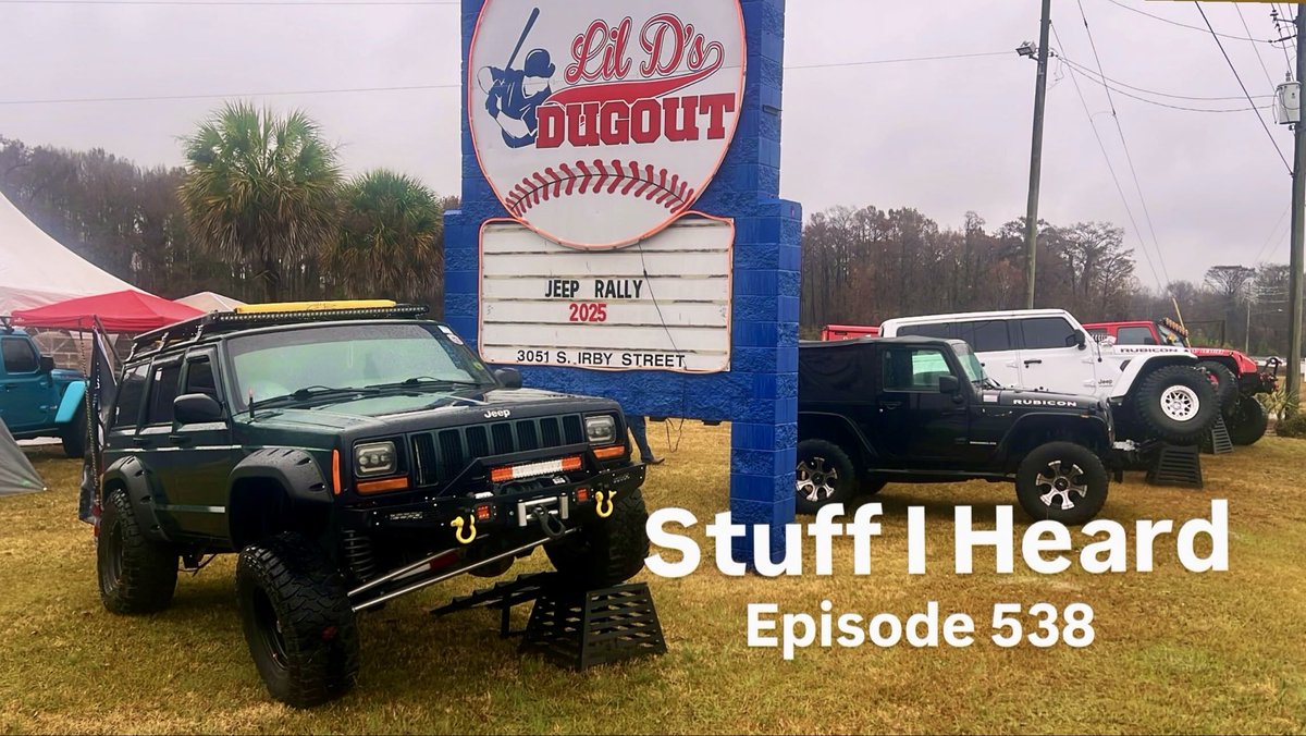 What's the most practical gift you've ever received and would buy it again? What happens to old malls, and would you live in one if it were turned into a retirement home? We discuss the fundraiser for Kaden Allen, Children's Cancer Research, a bunch of Jeep friends support.