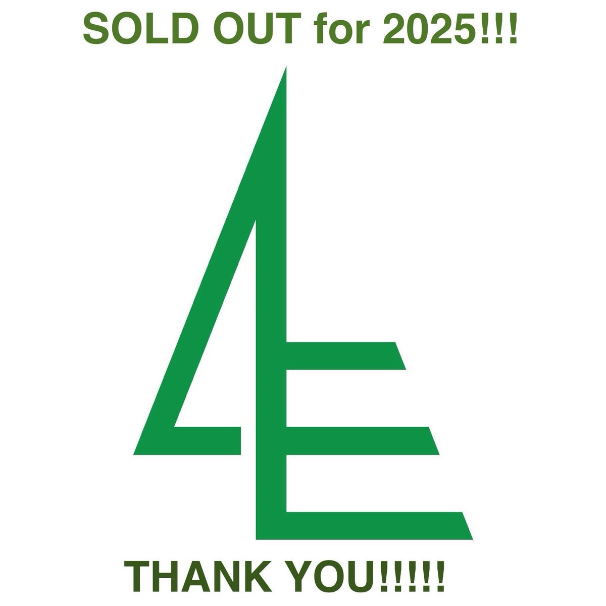 4EvergreenTree's tweet image. 2025 in the books! From all your friends at 4E, we just wanted to communicate a heart felt thank you for your support this year. We are grateful and humbled by your patronage. We wish you a blessed Holiday Season and Happy 2026!!