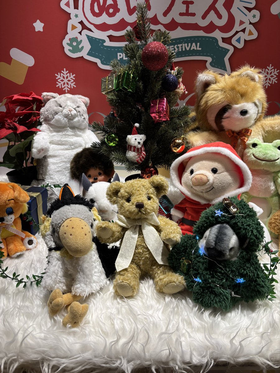 博物クリスマス撤収の後は ソラマチで開催中のぬいフェスに行ってき