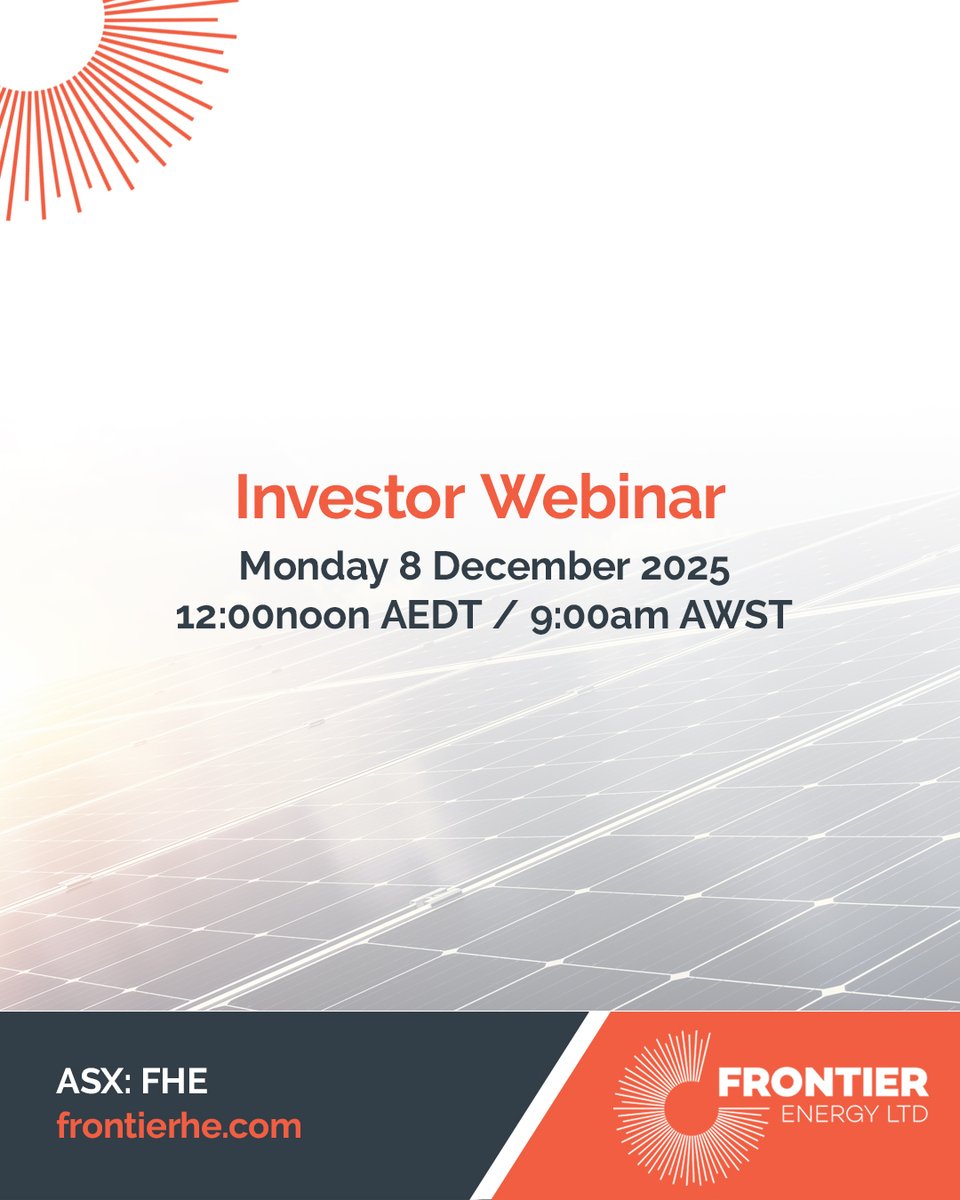 Frontier Energy tweet media