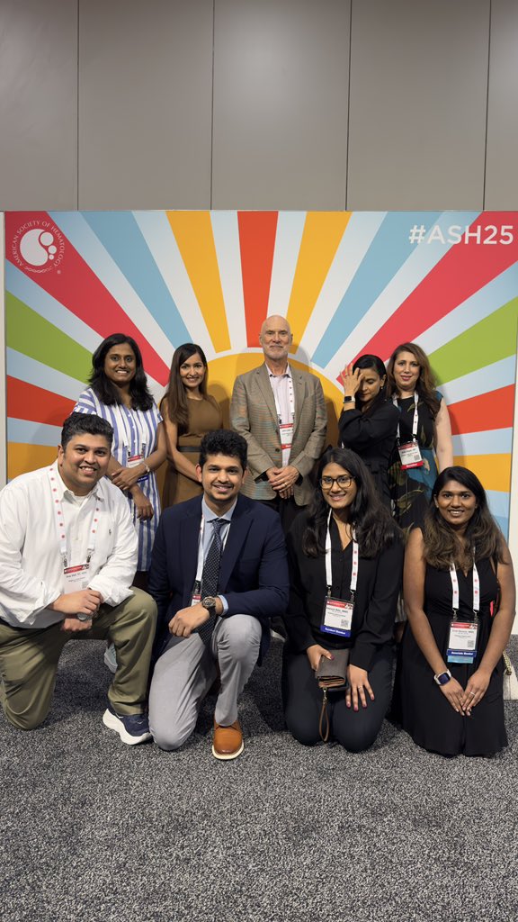 SrinishantR's tweet image. Amazing #ASH25 with amazing #Mentors!

So grateful to be surrounded by mentors who truly care.
Thank you, Dr. Shah, Dr. Bhagavatula &amp;amp; Dr. Mewawalla, for your continued guidance and support! ✨