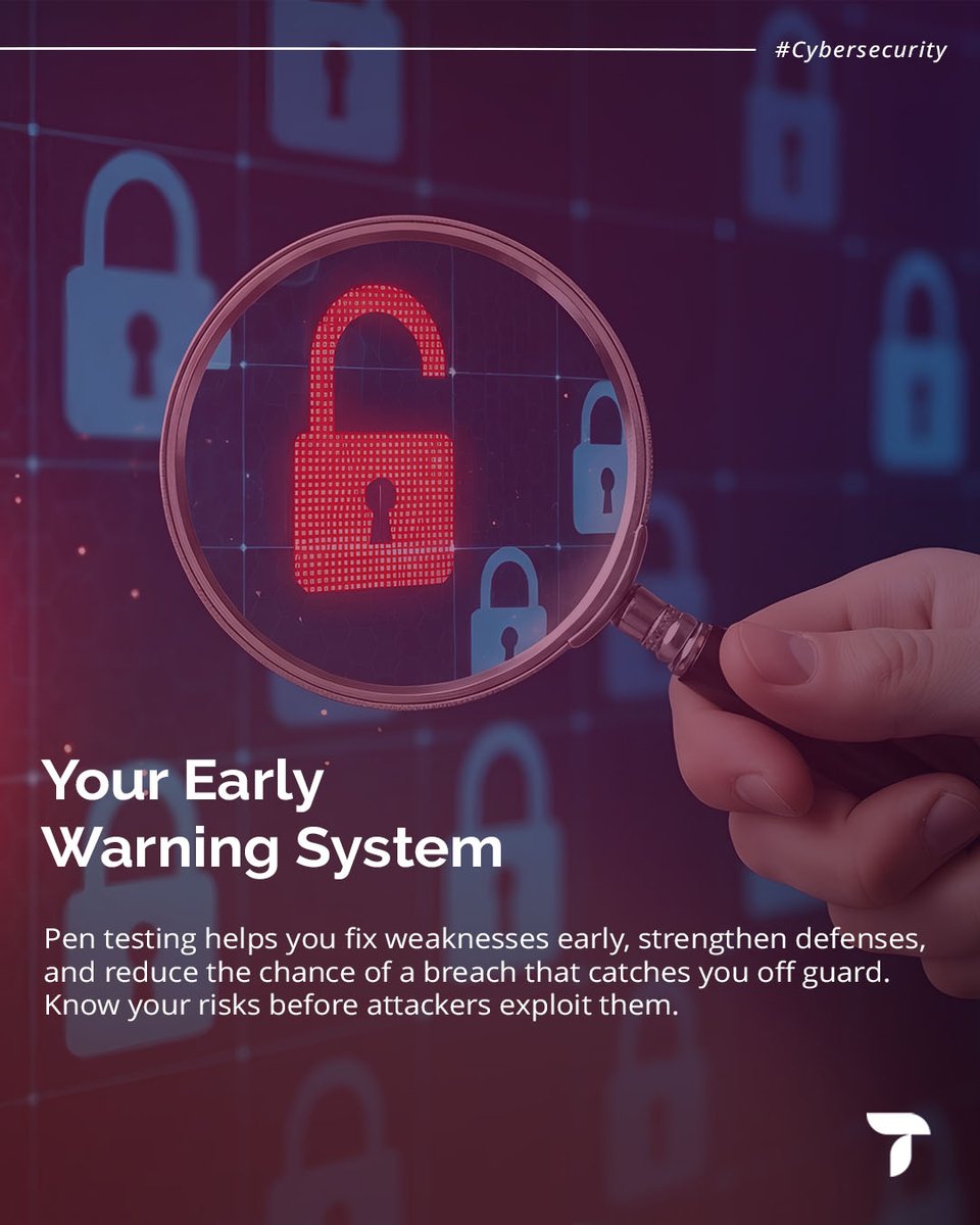 think_swift's tweet image. Most breaches start in blind spots. 

Our Cyber360 pen testing finds weaknesses before attackers do. Know your risks before they’re exploited.

thinkswift.com/cybersecurity/

#CyberSecurity #PenTesting