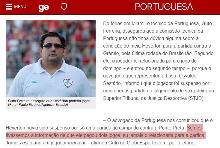 - Julgamento do Héverton: sexta.
- Jogo do Flamengo: sábado à noite.

O jogador realizou todas atividades, foi relacionado e concentrou junto ao time antes do Flamengo jogar.

Vocês nunca vão quebrar essa cronologia.
