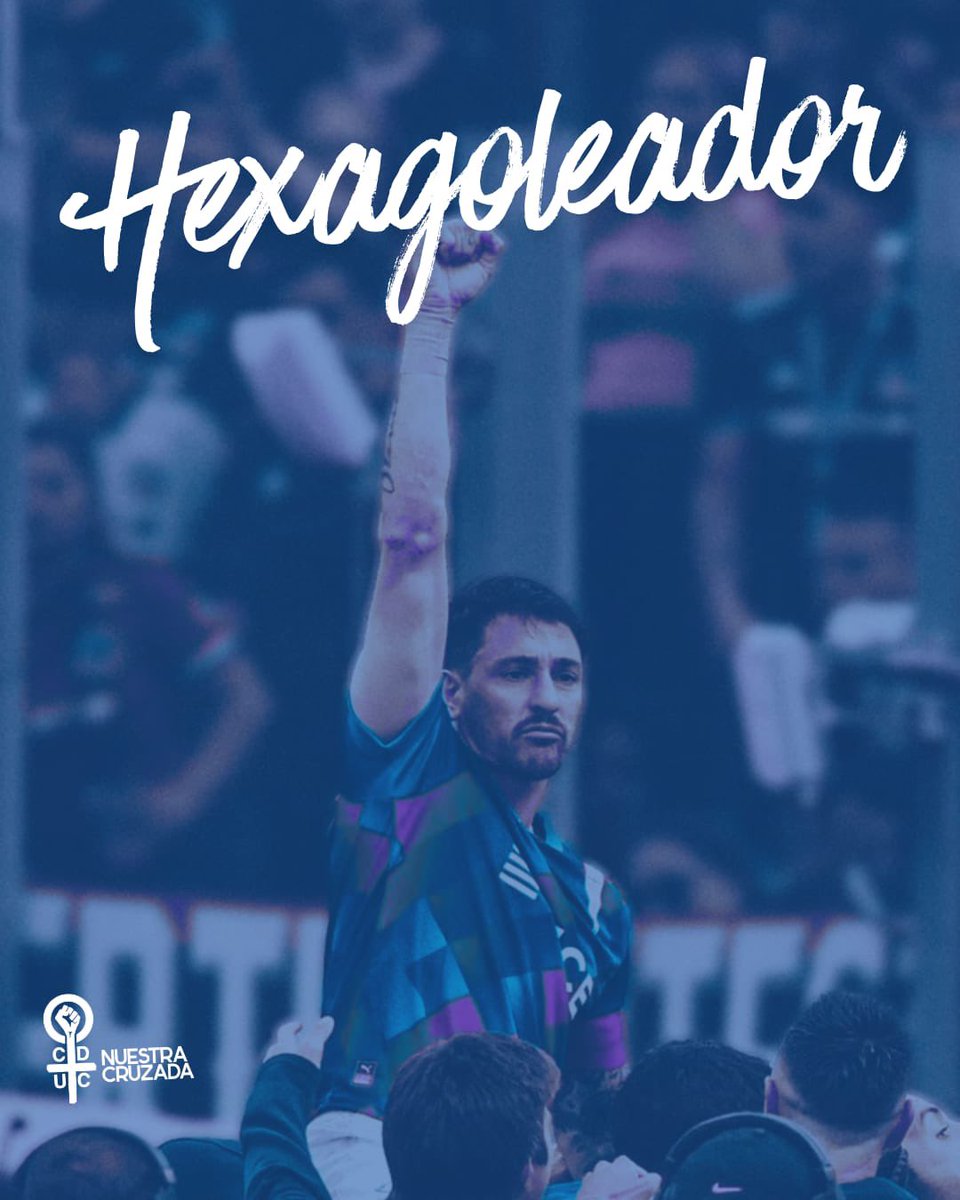L E Y E N D A

Fernando Matías Zampedri sigue haciendo historia, el primer hexagoleador del fútbol chileno 🔵⚪️
¡Gracias a la vida, por ser cruzado!

📸 Créditos a quien corresponda la imagen

#LasCruzadas
#LosCruzados