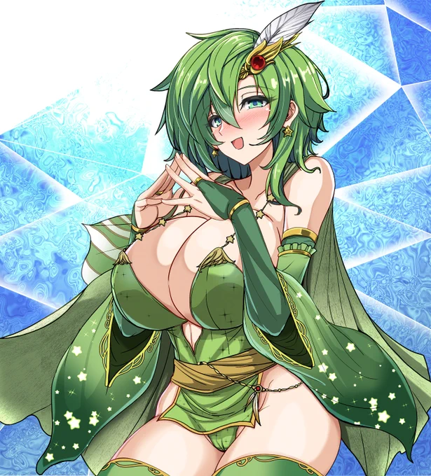 #今年も残りわずかなので今年一番伸びた絵を貼る 今年はFF4のリディアの絵が大きく伸びました。 色々Xのアルゴリズムの変化で伸び悩む中、本当に感謝です!( *˘ω˘)人