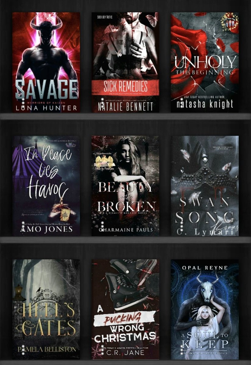 Yo un día puedo estar leyendo un libro con el romance más lindo del mundo y al otro día leer un dark romance con 50 advertencias.