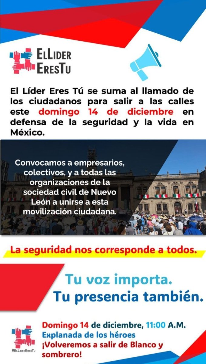 <a href="/GARCIPAVON/">DRA. MERCEDES PAVON "SUPERMUELITA FIFÍ"</a> En Monterrey seguimos apoyando.
<a href="/ellidererestunl/">El Líder Eres Tú</a>
