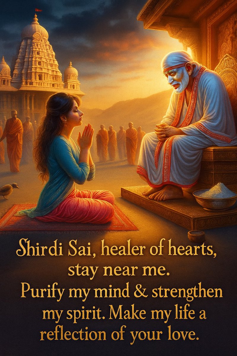 Iamviswanadhar1's tweet photo. 🙏@SSSTShirdi
🌹 Om 🌸 Sri 🌻 Sai 🌺 nathaya 🙏 namaha 🙏🌹🌸🌻🌺🙏🙏🌹🌸
#shirdisaibabs
#MondayPrayers
#omsairam https://t.co/0rLwJJ4upM