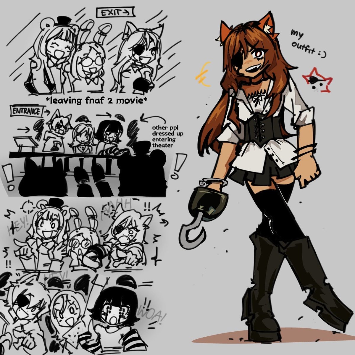 i saw #fnaf2  on friday