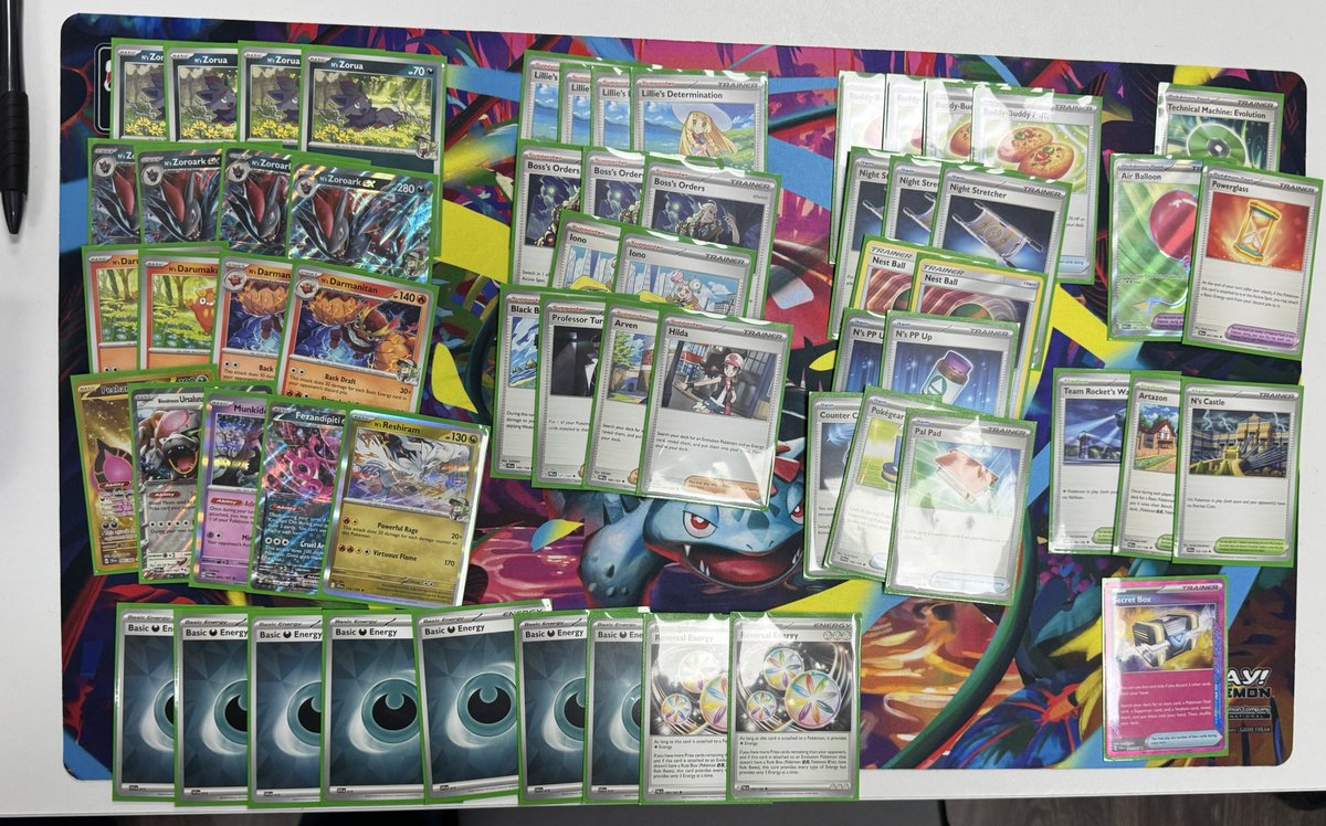 TbgJake's tweet image. Yesterday got 5th with @LiamHalliburton Vegas list - pokegear + watchtower. Today won with the same deck but instead of the previous changes I cut ultra ball for Hilda which was an idea I got from my teammate @Iori_pcg ! Thanks to both of them for the advice!