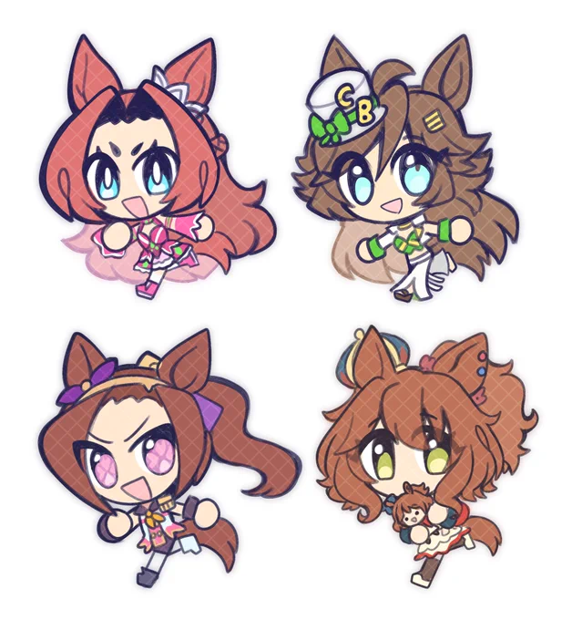 More #umamusume chibis