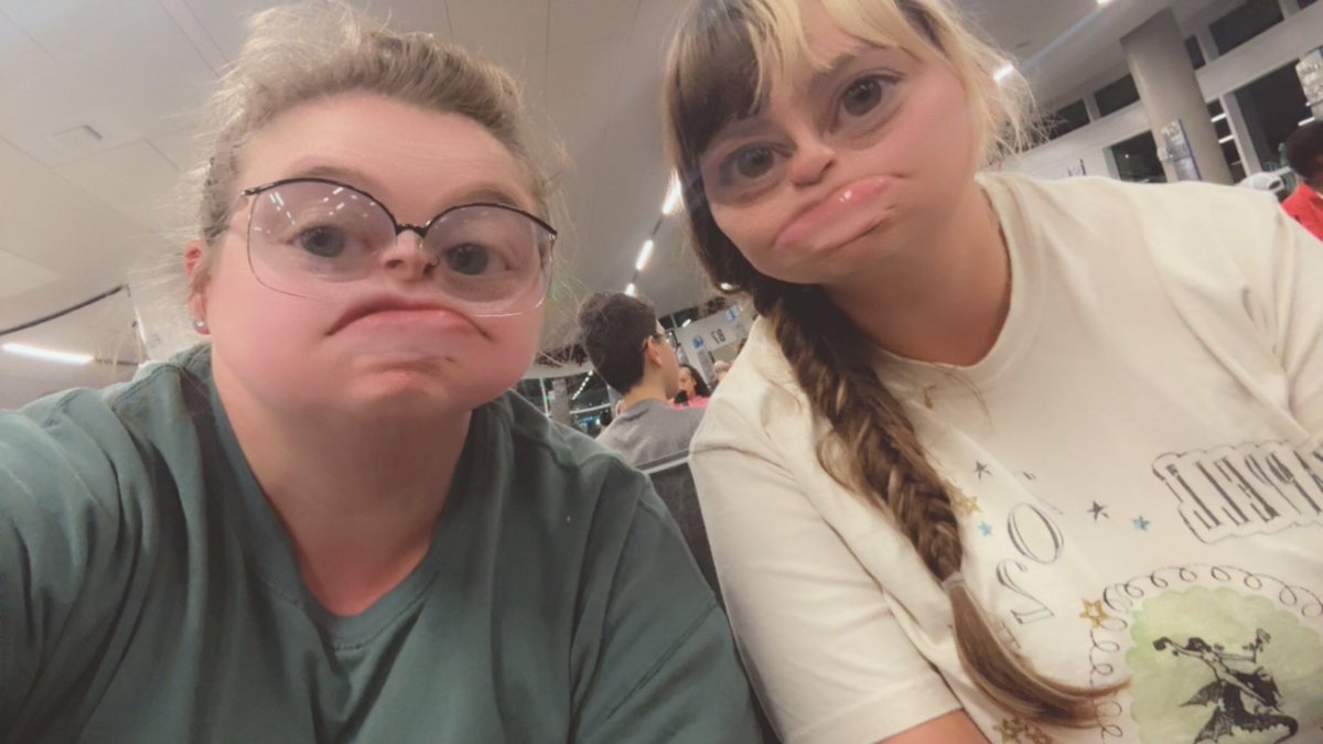 samjutter's tweet image. That feeling of being in the airport all day and probably getting delayed due to weather 😭 @squaller7