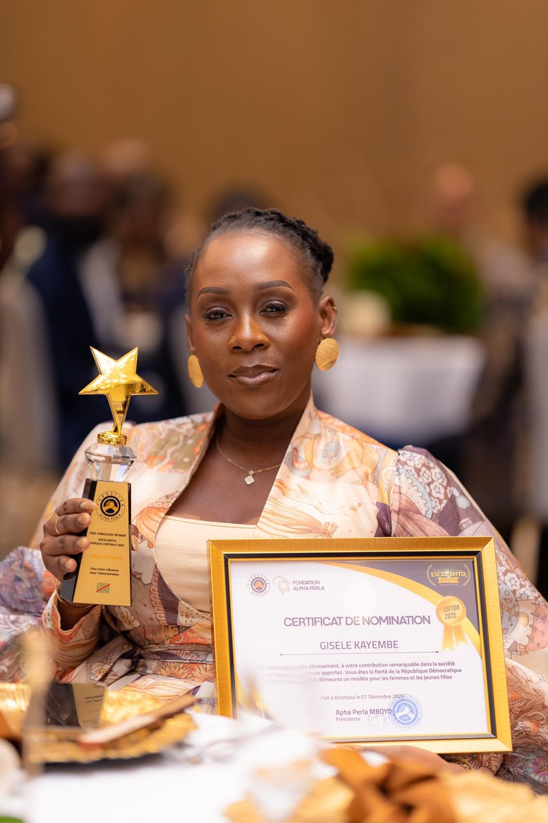 Gisèle Kayembe Mbuyi tweet media